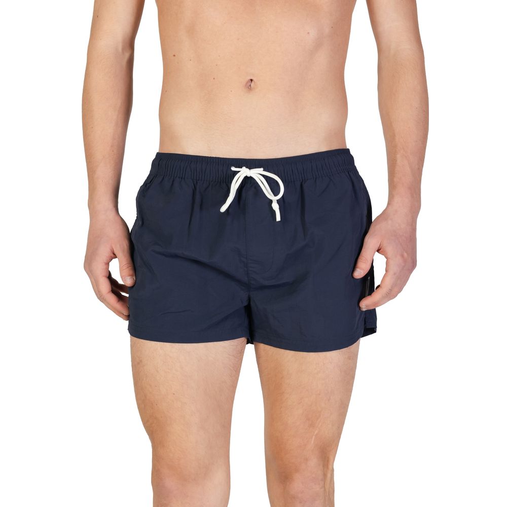 Hamaki-Ho Blaue Polyester-Badeshorts