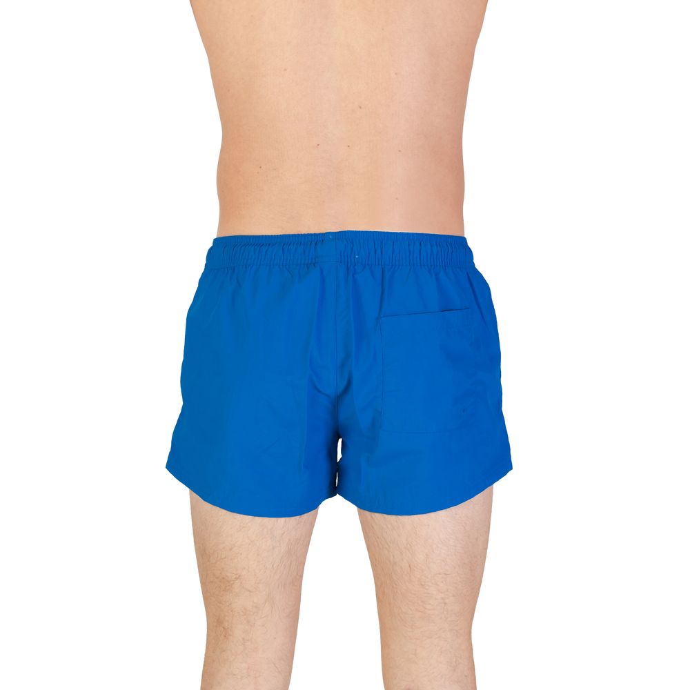 Hamaki-Ho Blaue Polyester-Badeshorts