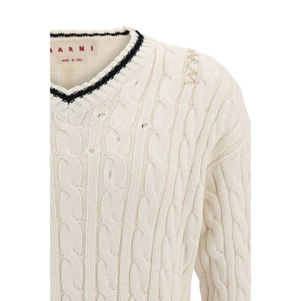 Marni Pullover mit V-Ausschnitt