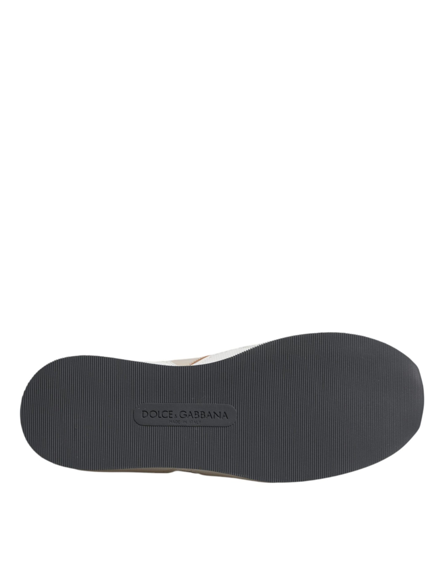 Dolce & Gabbana Multicolor Leder Low Top Sneakers Schuhe