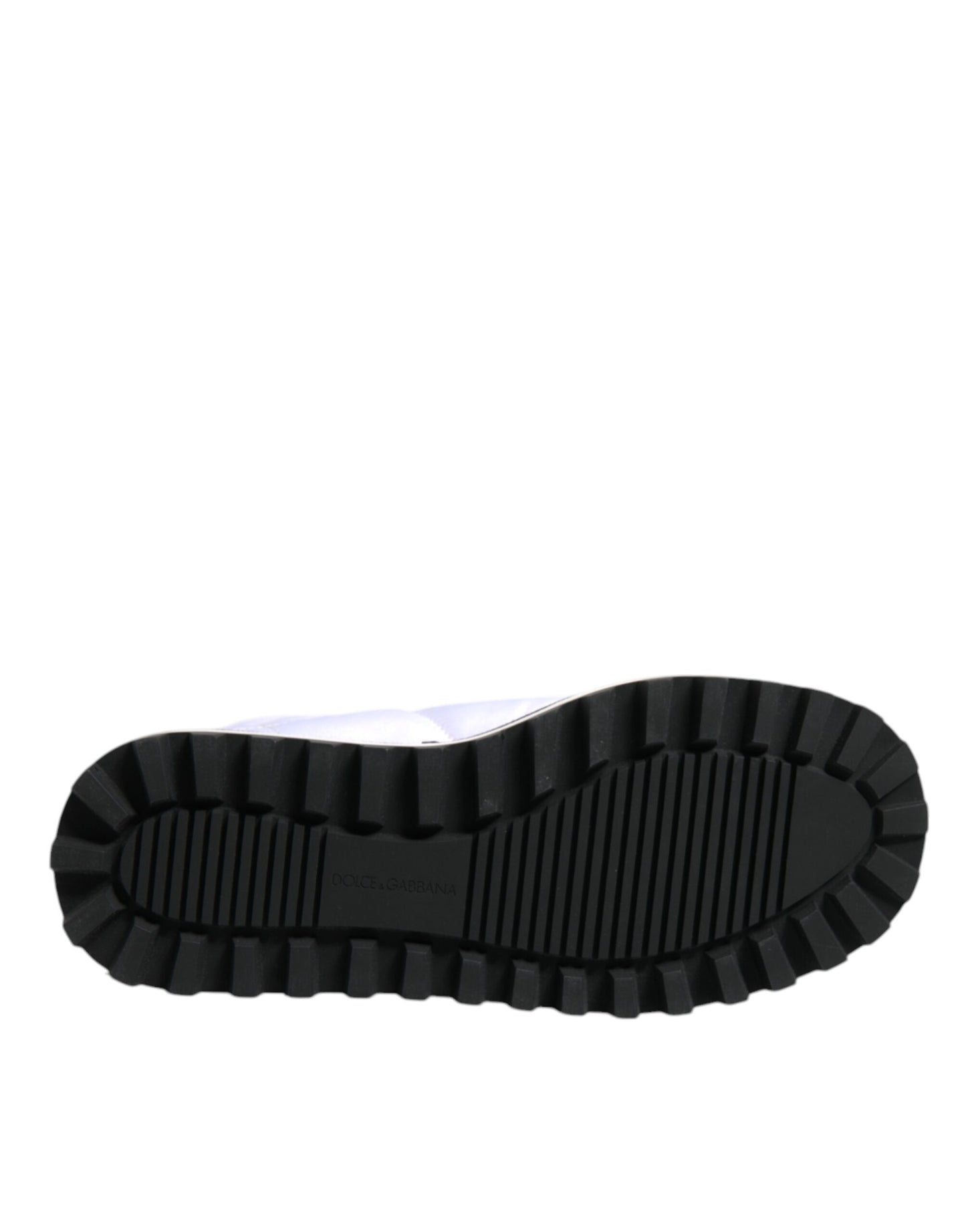 Dolce & Gabbana Weiße Viskose gepolsterte Mid Calf Stiefel Schuhe