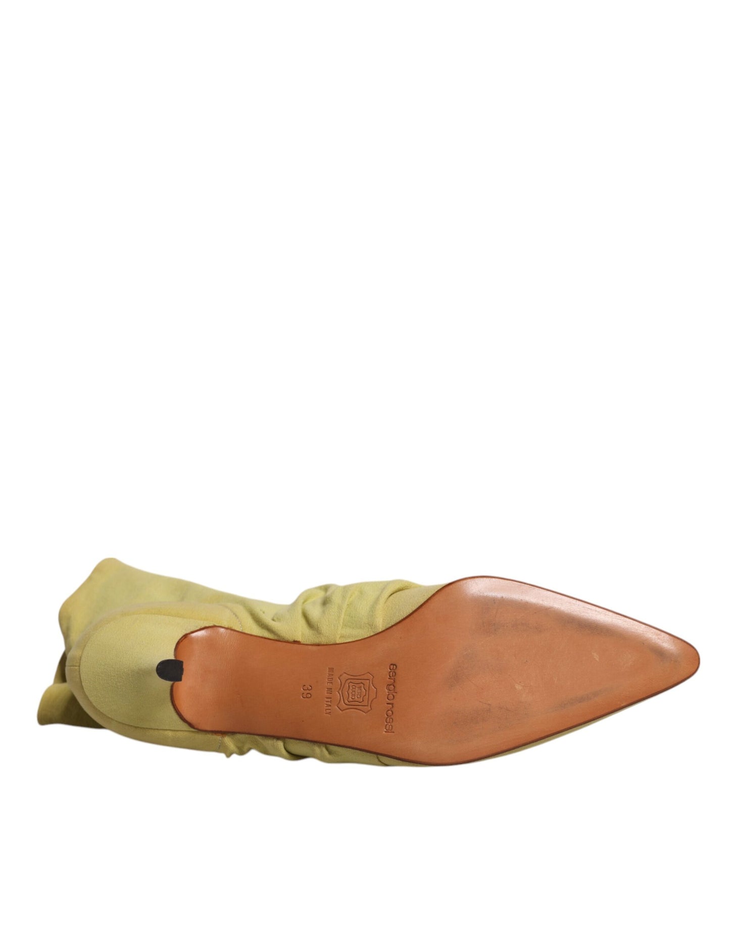 Dolce & Gabbana Grüne Socke Stil Fersen Ankle Stiefel Schuhe