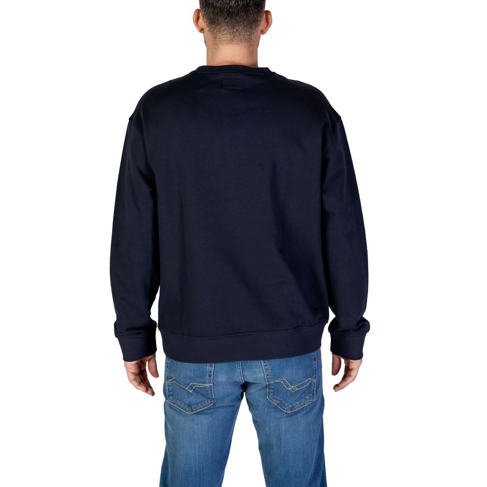 Refrigiwear Blaues Baumwoll-Sweatshirt