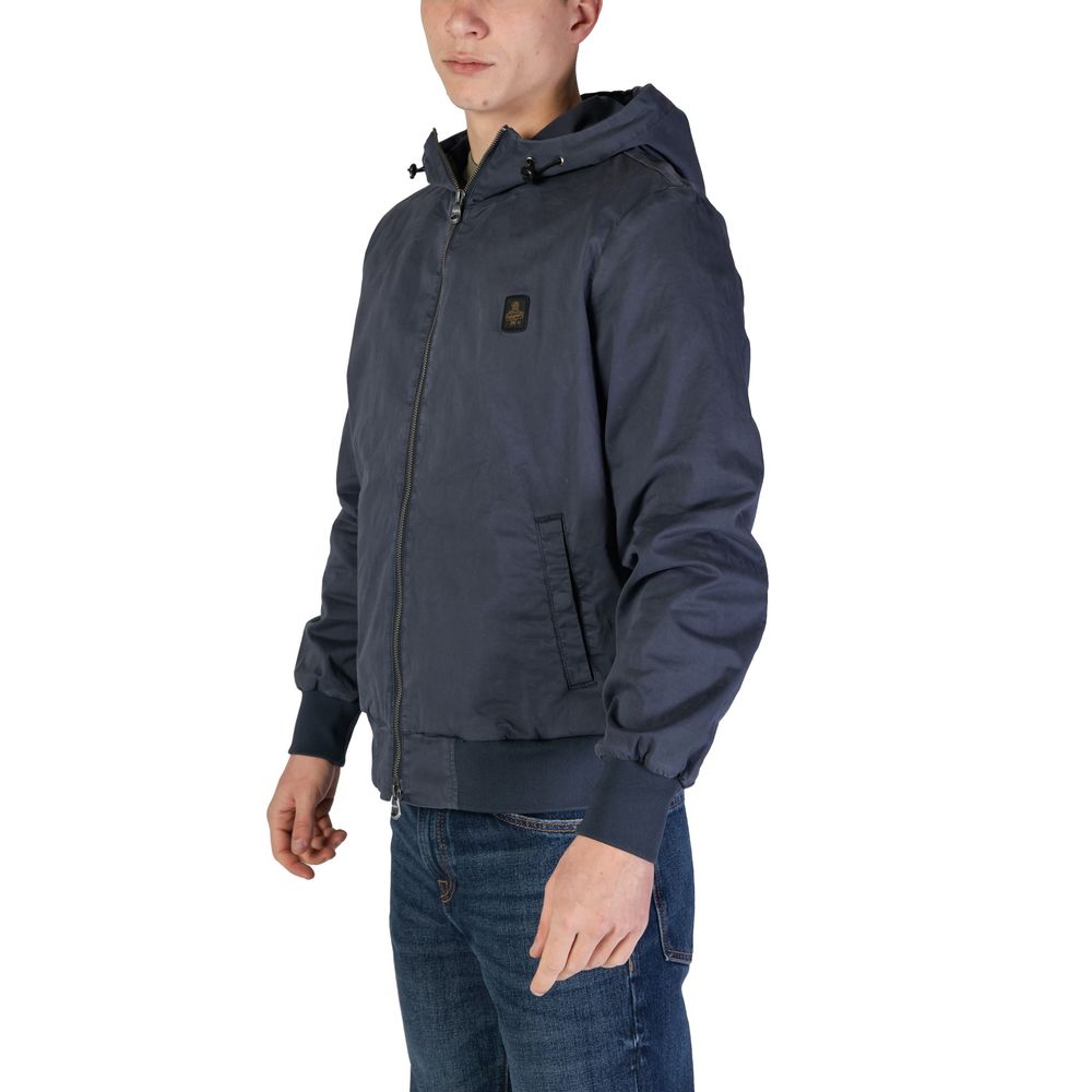 Refrigiwear Blaue Baumwolljacken &