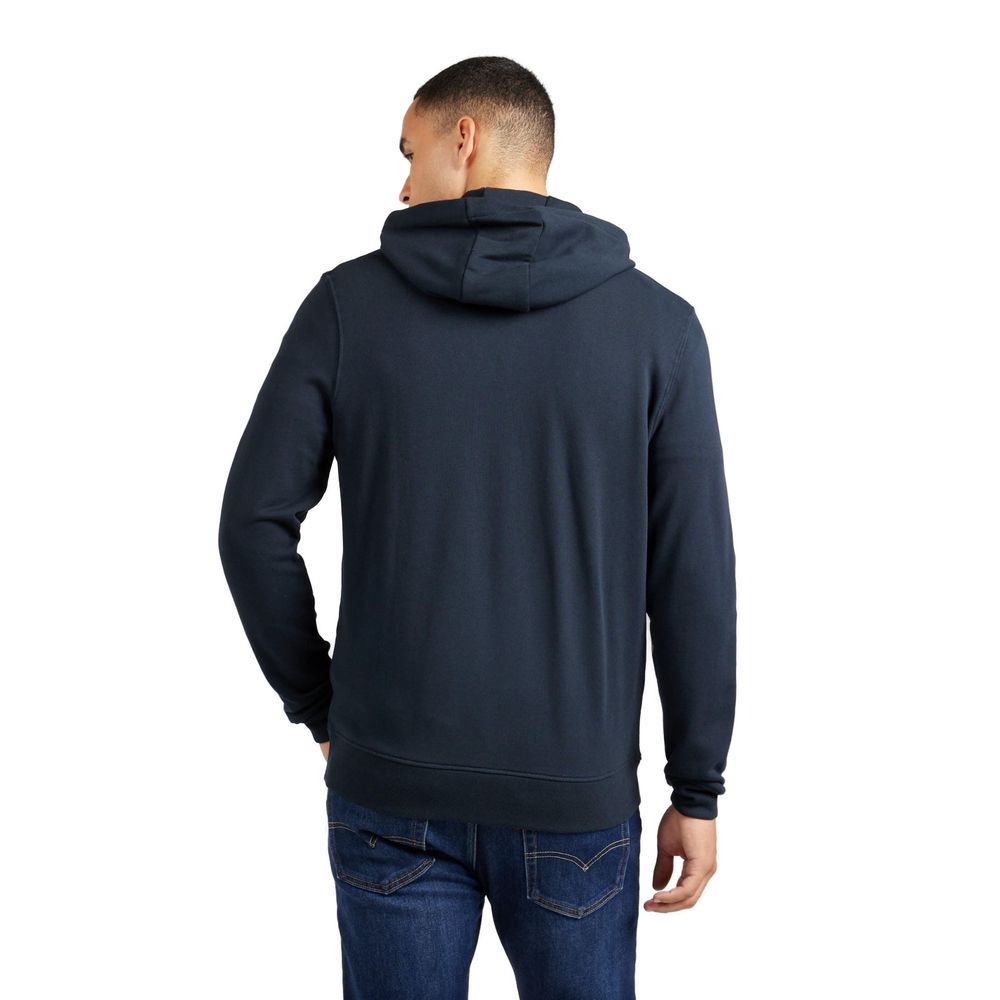 Refrigiwear Blauer Baumwoll-Kapuzenpulli