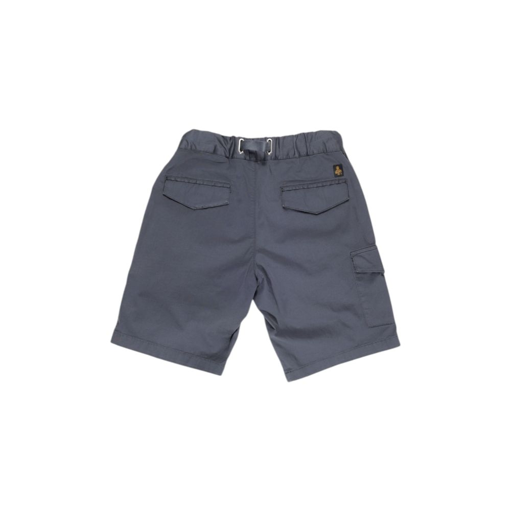 Refrigiwear Blaue Baumwoll-Bermudas
