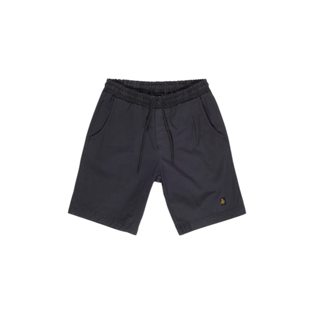 Refrigiwear Schwarze Baumwoll-Bermudas