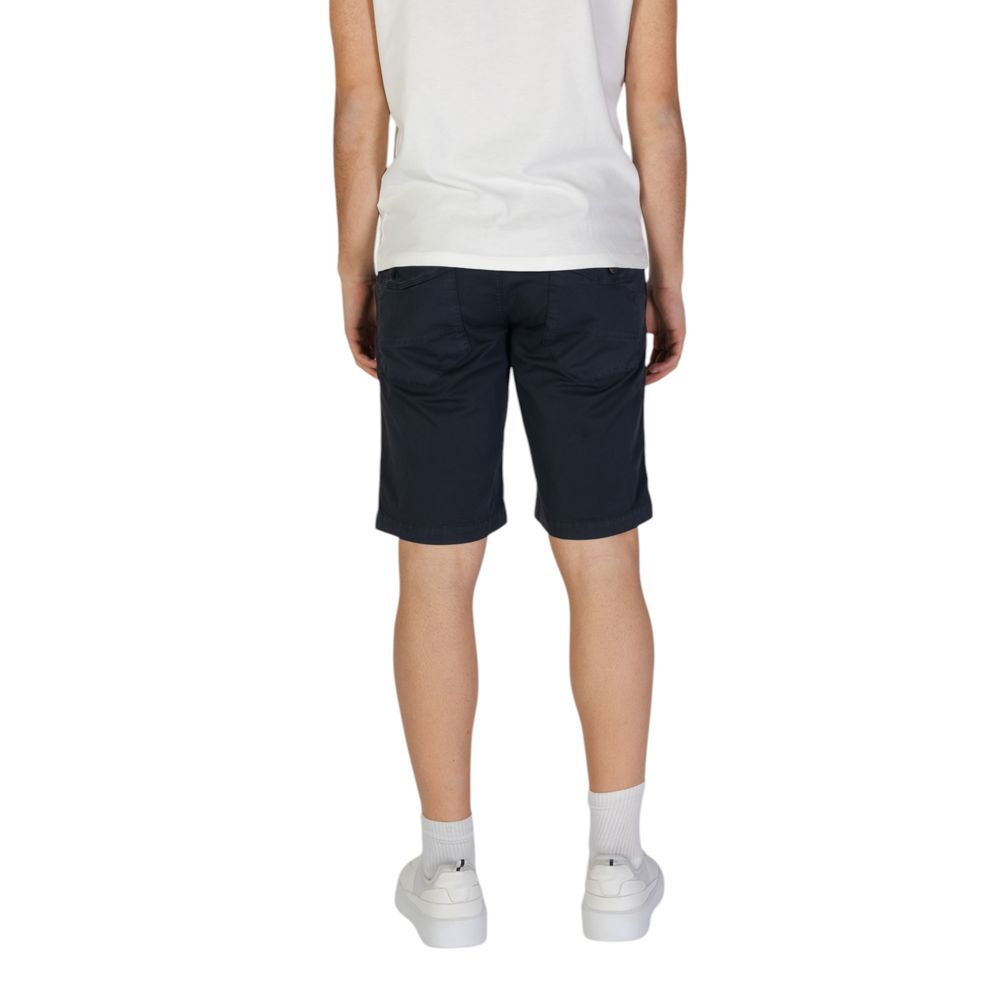 Refrigiwear Blaue Baumwoll-Bermudas