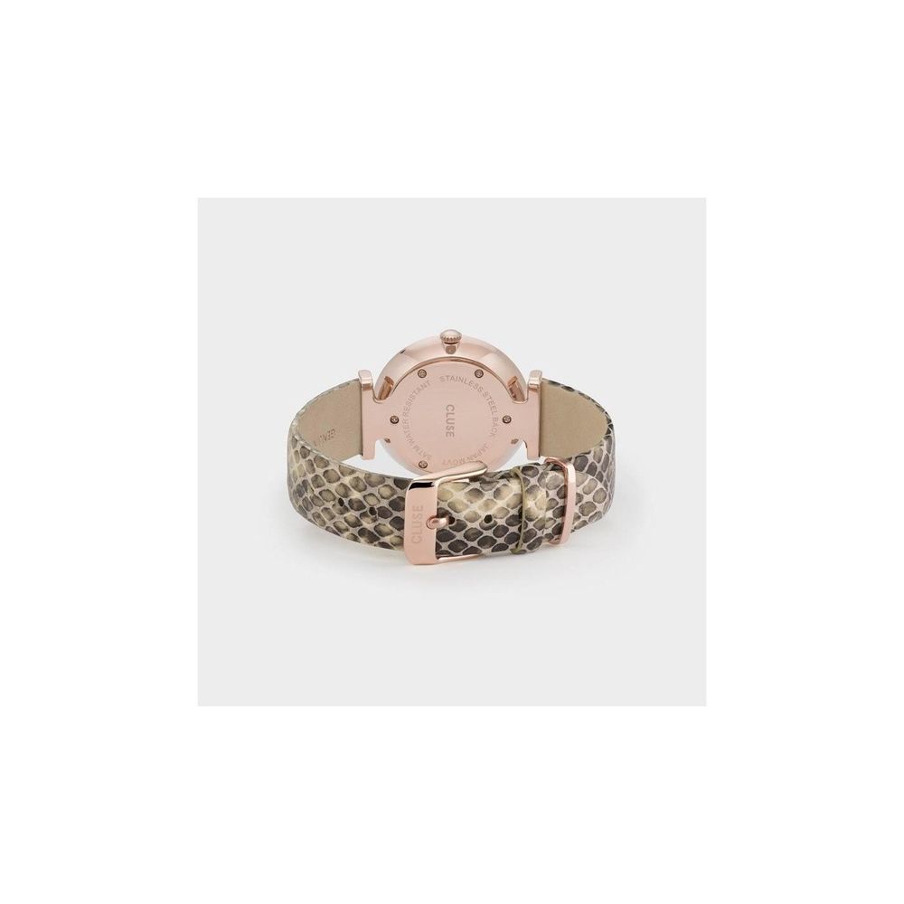 Cluse Beige Lederuhr