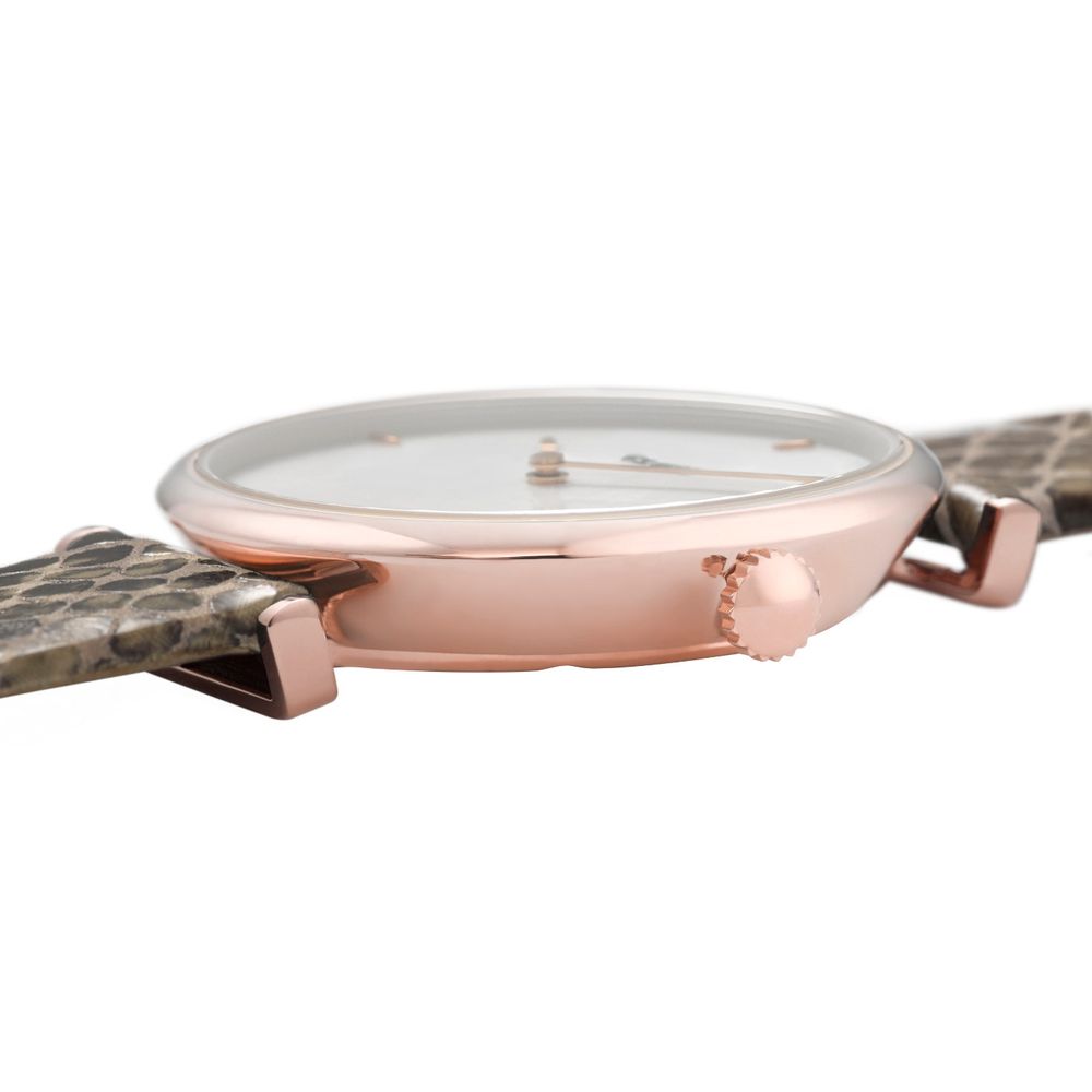 Cluse Beige Lederuhr