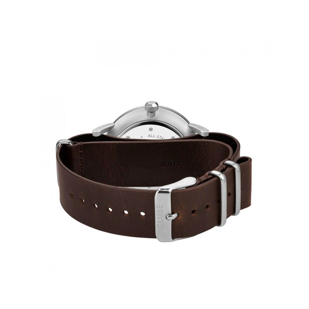 Cluse Braune Lederuhr