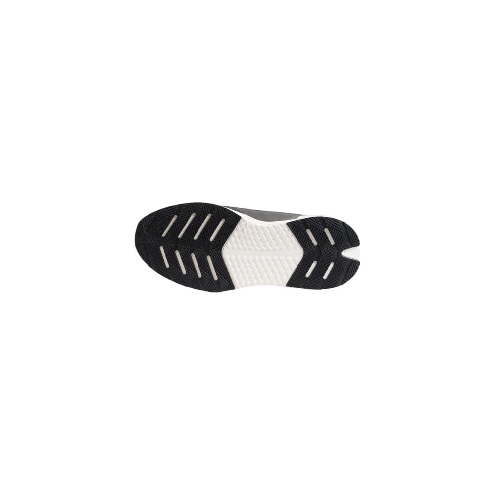 D.A.T.E Grauer Stoff Sneaker