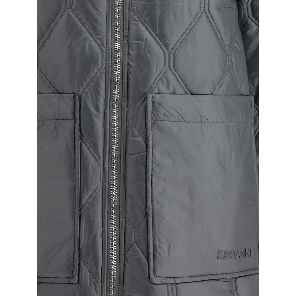 Ganni Gesteppte Jacke