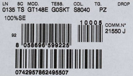 Dolce & Gabbana Weißes gepunktetes Seiden-Skinny-Tuch