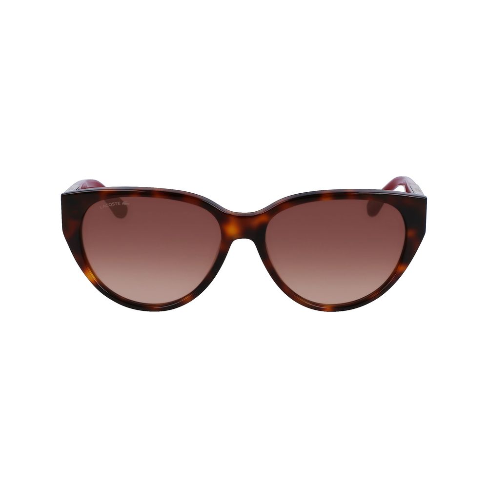 Lacoste Braune Acetat-Sonnenbrille