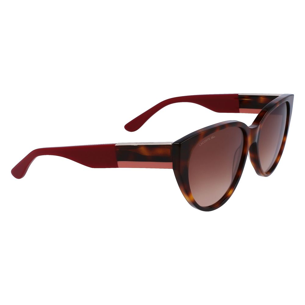 Lacoste Braune Acetat-Sonnenbrille