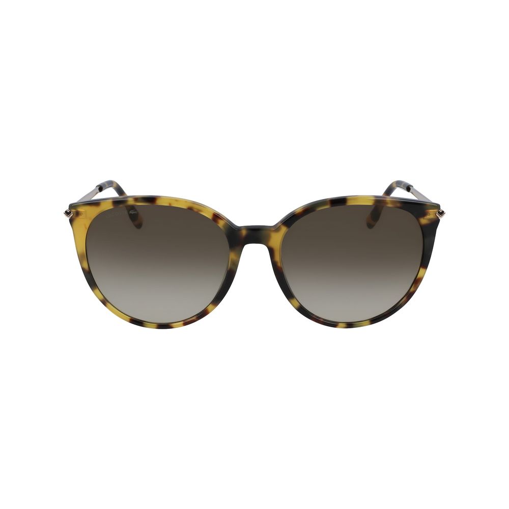 Lacoste Braune Metall-Sonnenbrille