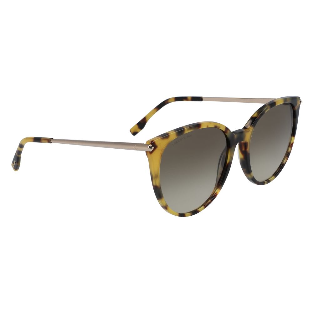Lacoste Braune Metall-Sonnenbrille