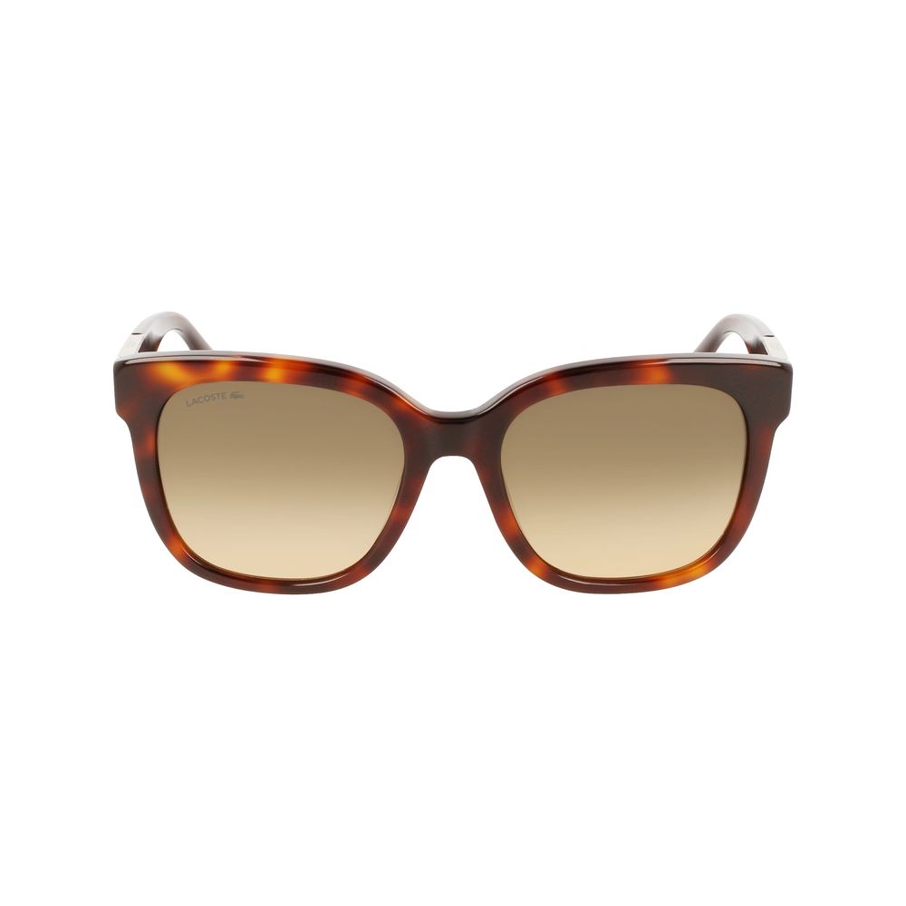 Lacoste Braune Acetat-Sonnenbrille