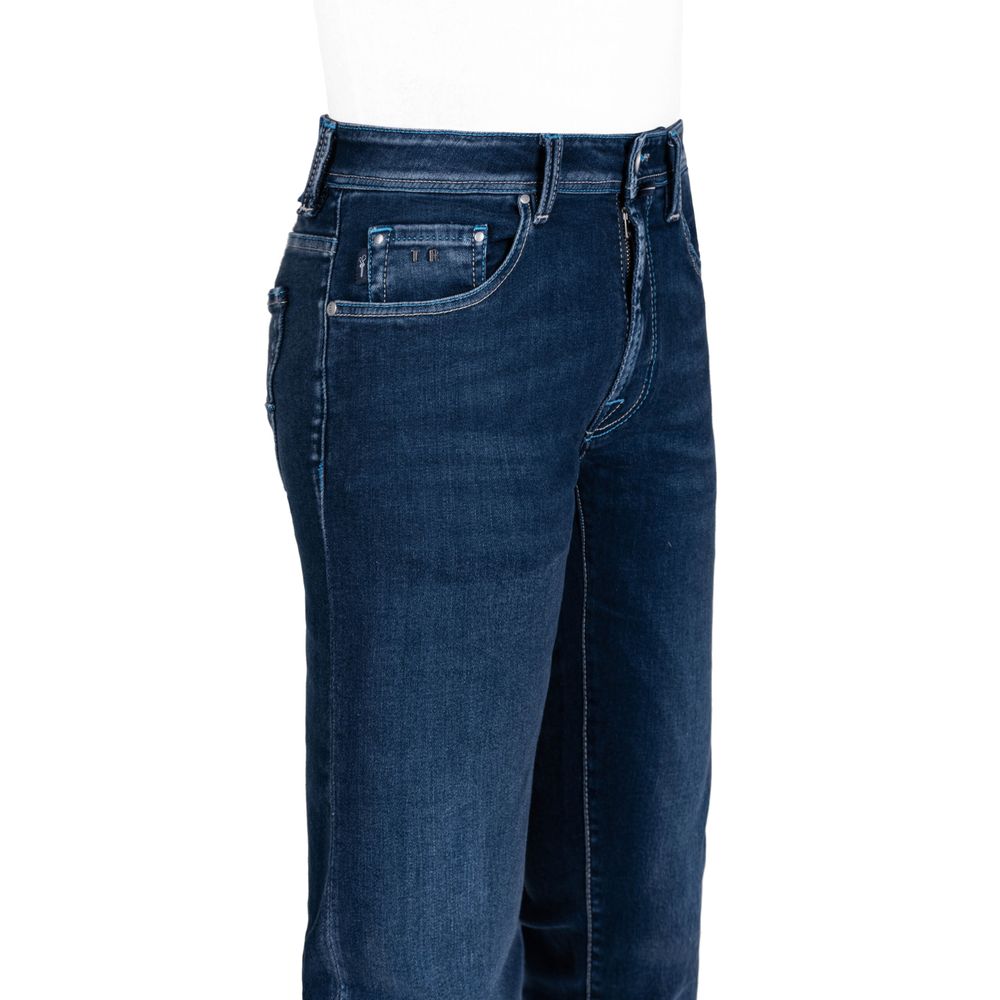 Tramarossa Blaue Baumwolle Männer Jeans