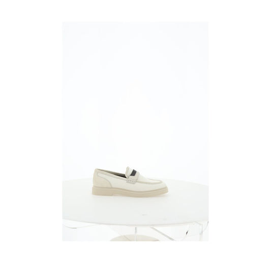 Brunello Cucinelli Beige Loafer Schuhe