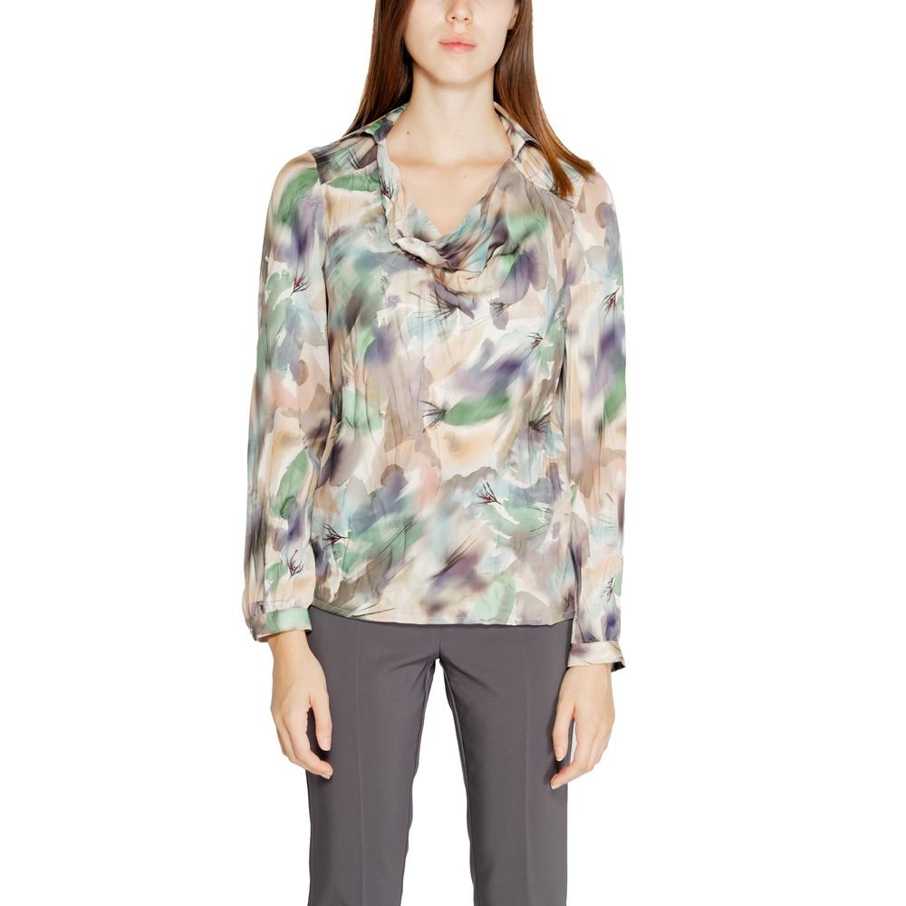 Rinascimento Grüne Polyester-Bluse