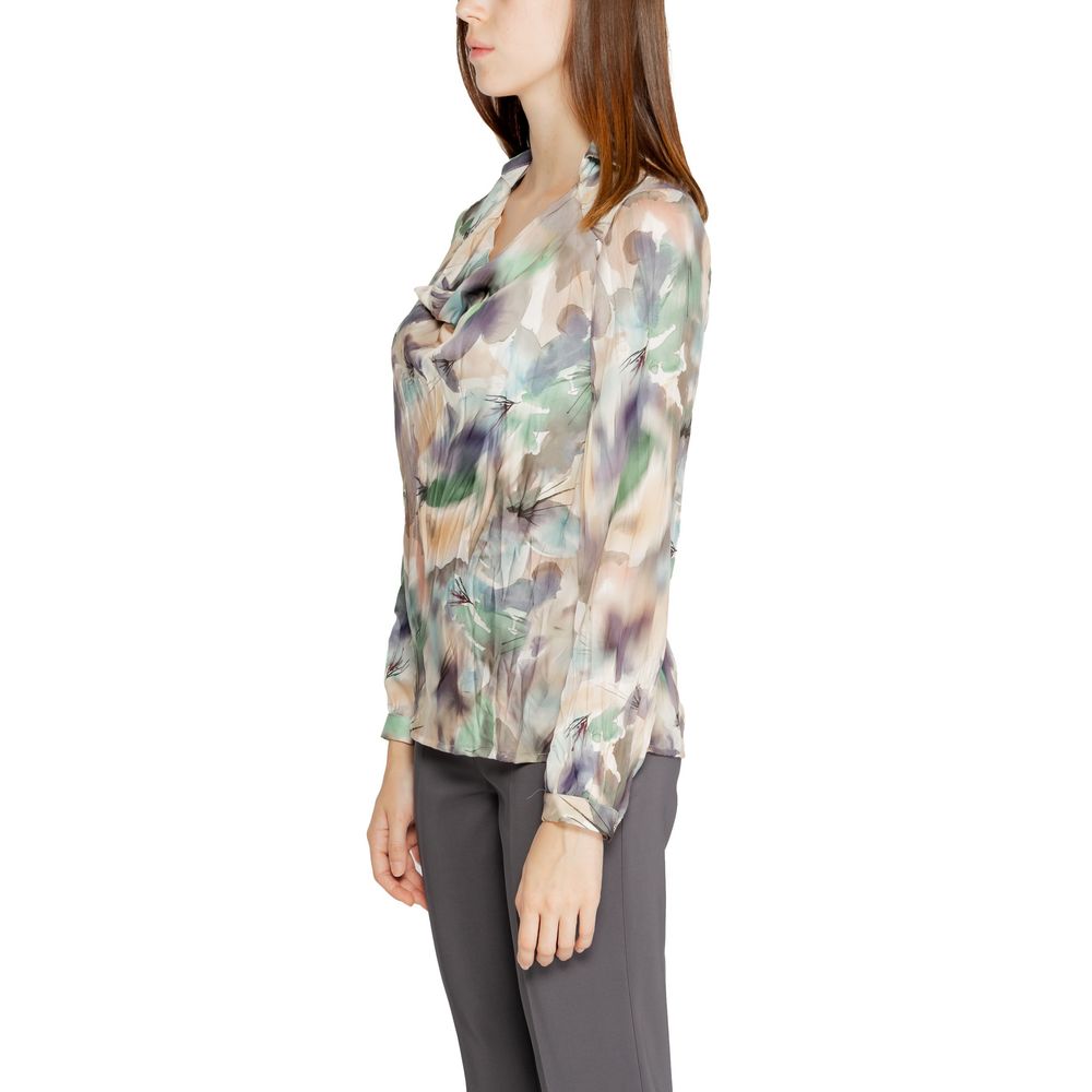 Rinascimento Grüne Polyester-Bluse