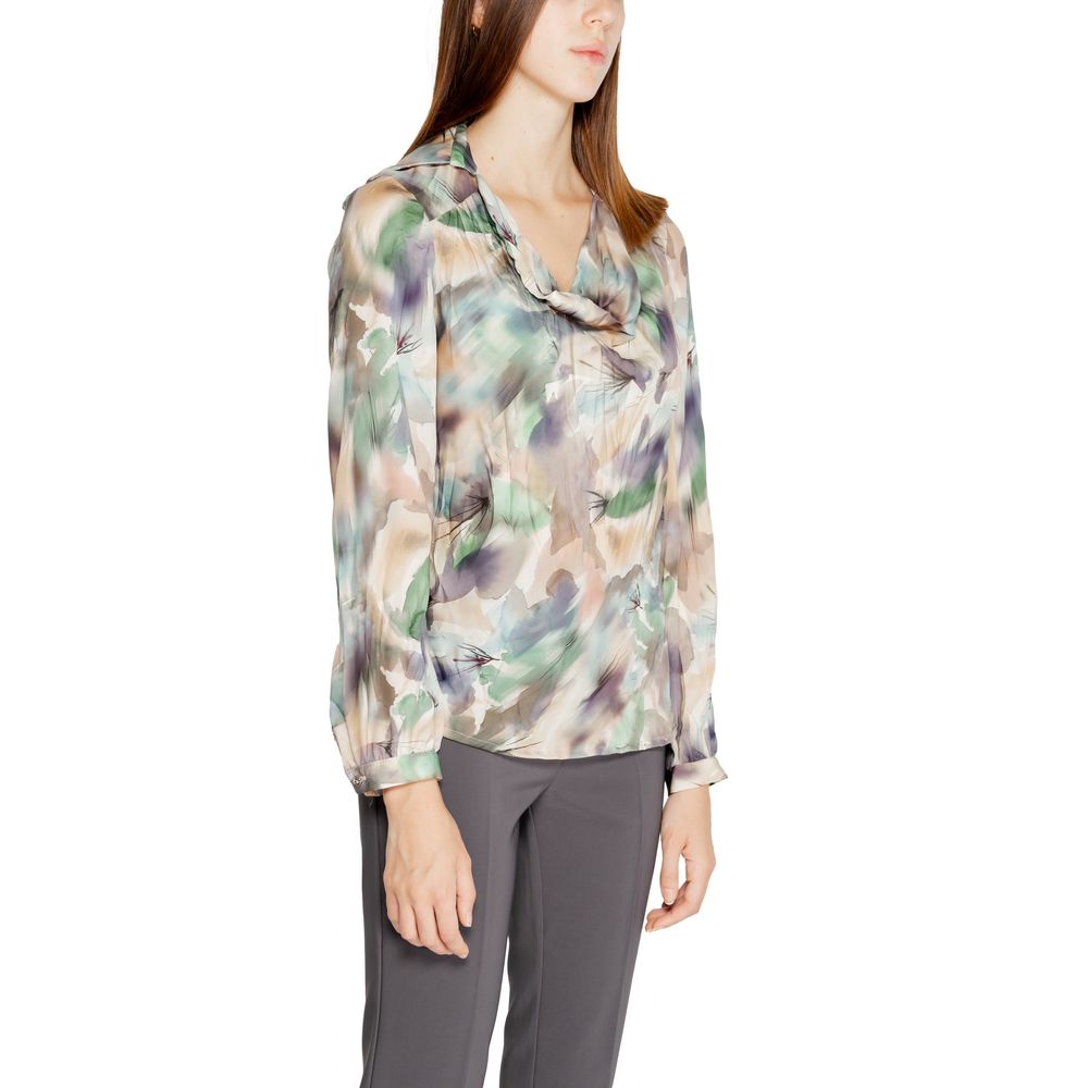 Rinascimento Grüne Polyester-Bluse