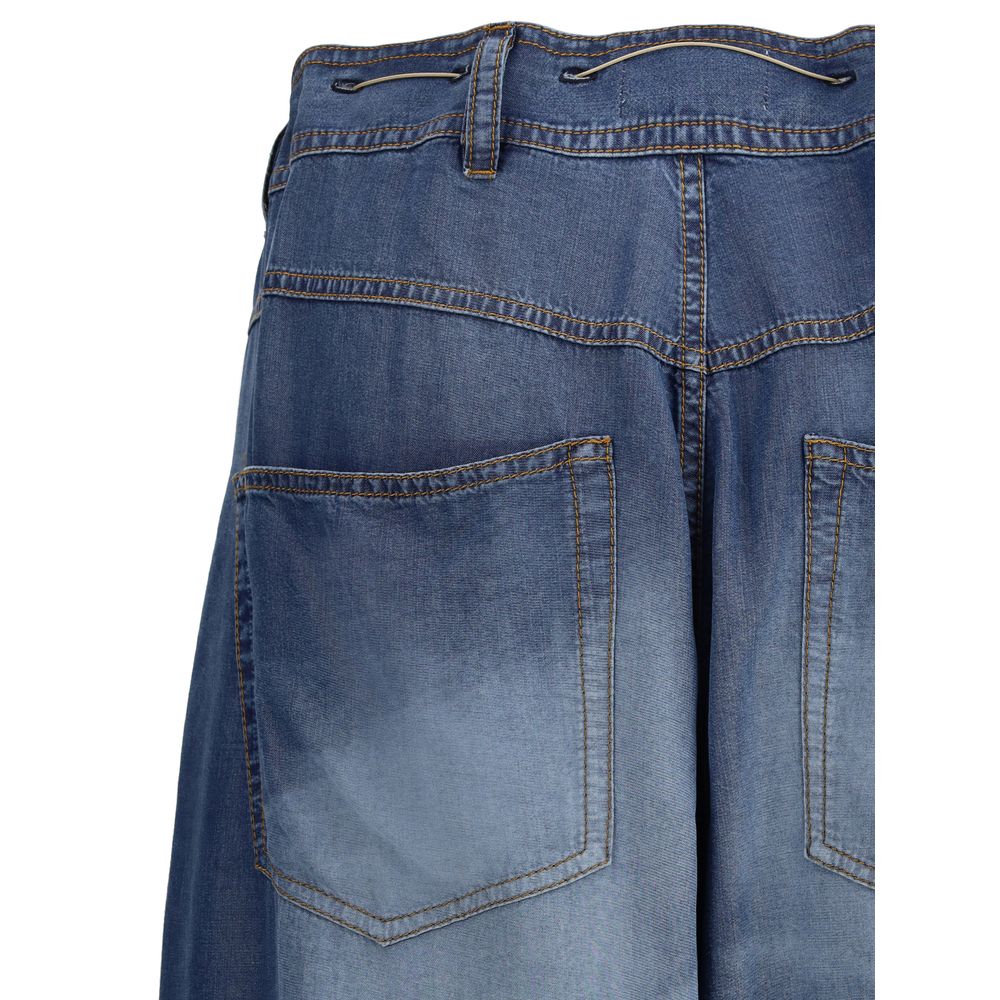 Magliano Denim Print Pijama-Hose