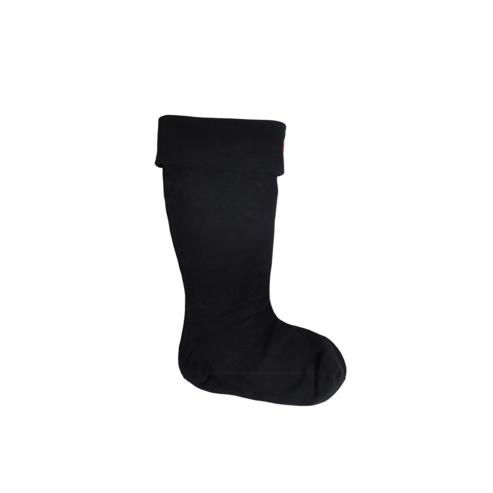 Hunter Schwarze Socke aus recyceltem Polyester