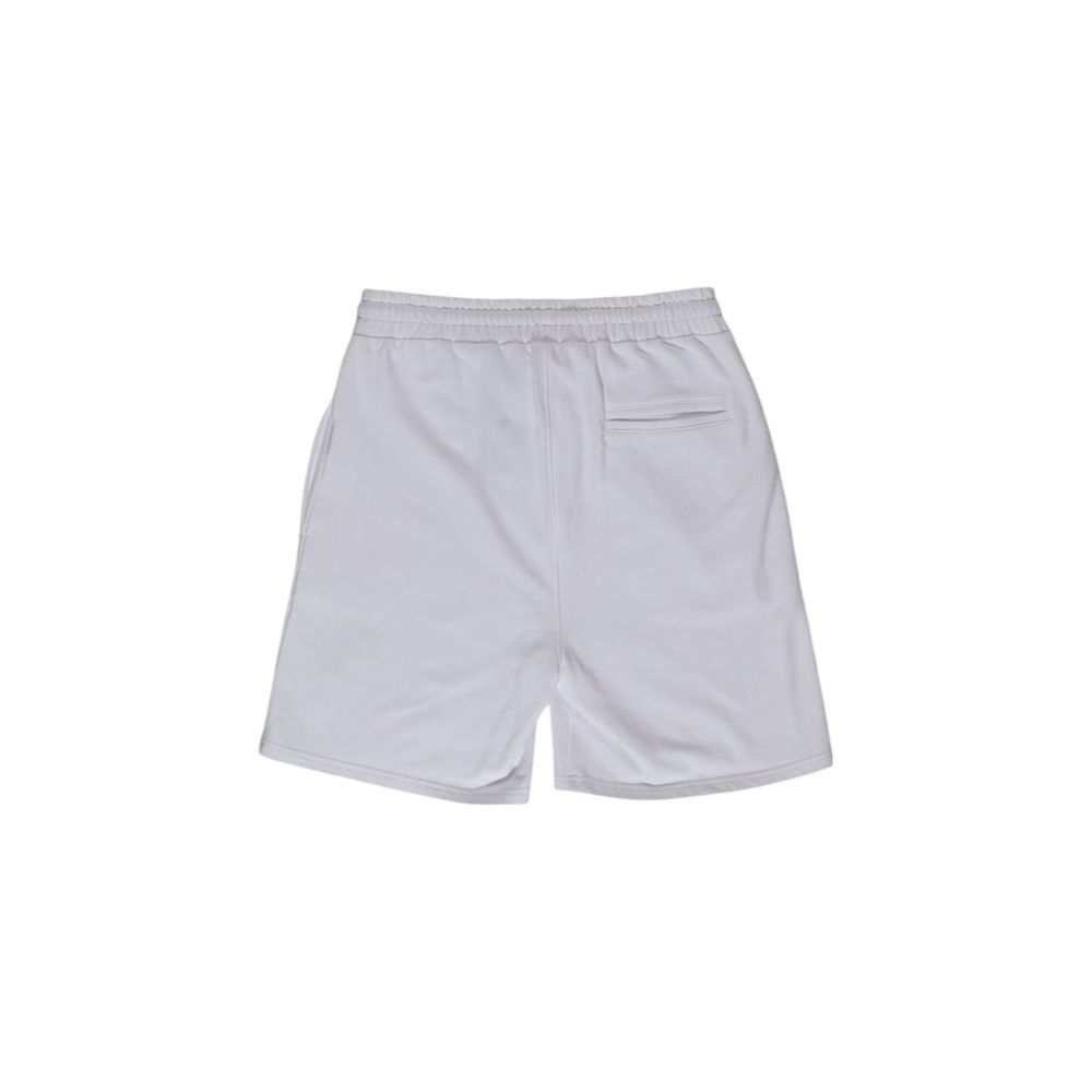 Refrigiwear Weiße Baumwoll-Bermudas