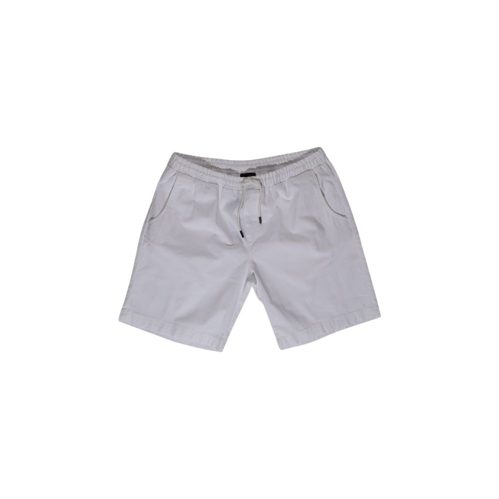 Refrigiwear Weiße Baumwoll-Bermudas