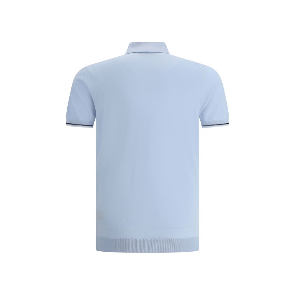 MooRER Baumwoll-Poloshirt