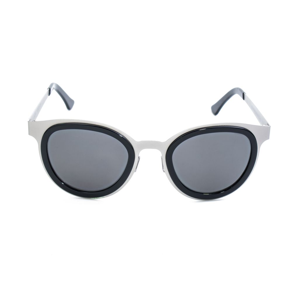 LGR Graue Edelstahl-Sonnenbrille