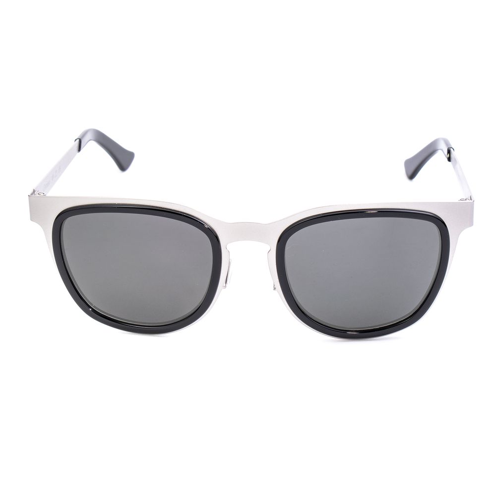 LGR Graue Edelstahl-Sonnenbrille
