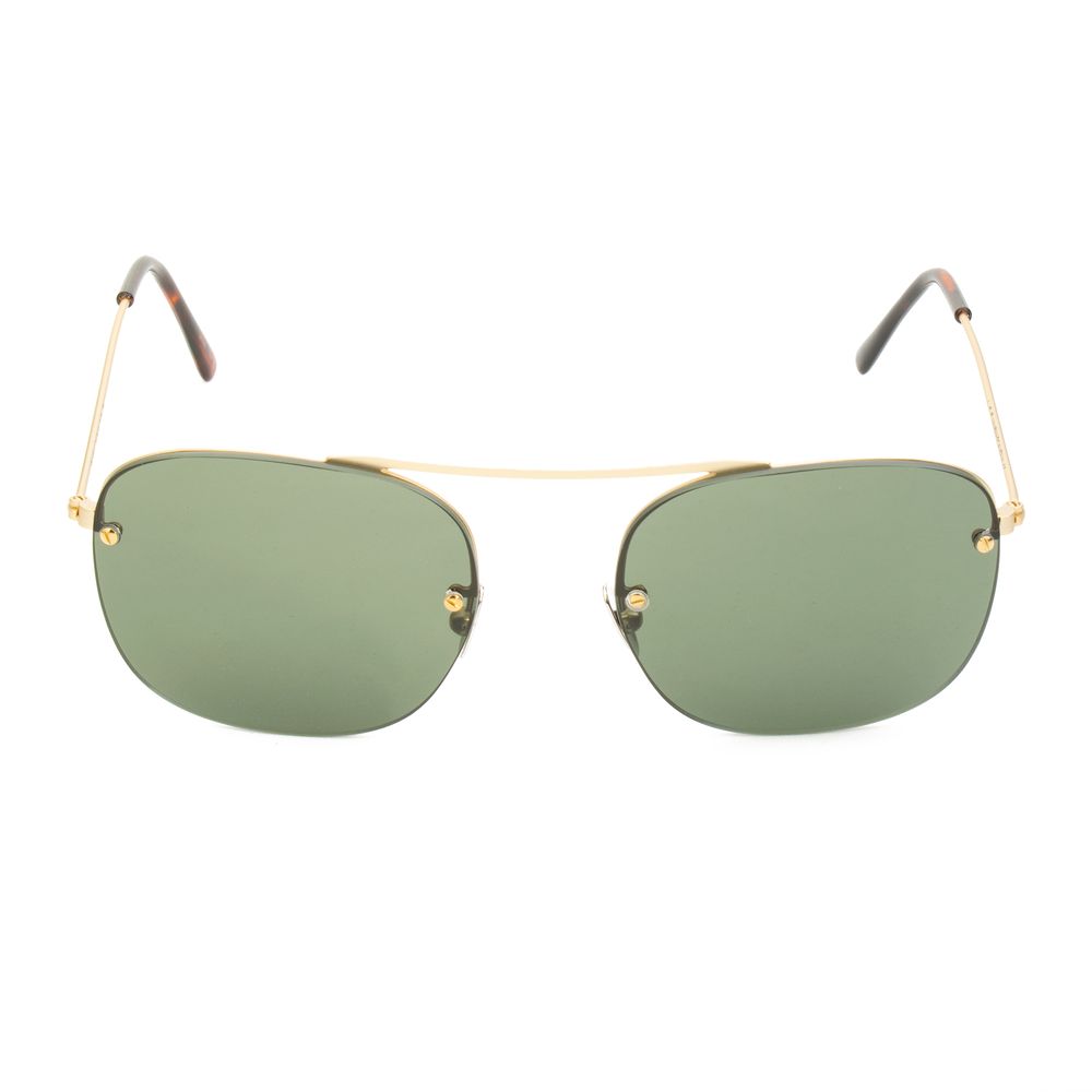 LGR Goldene Metall-Sonnenbrille