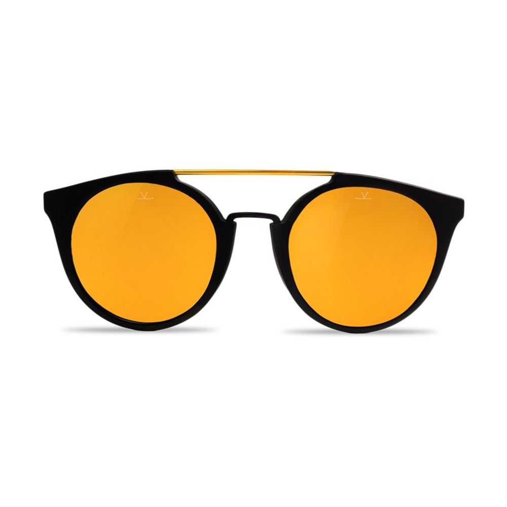 Vuarnet Schwarze Acetat-Sonnenbrille