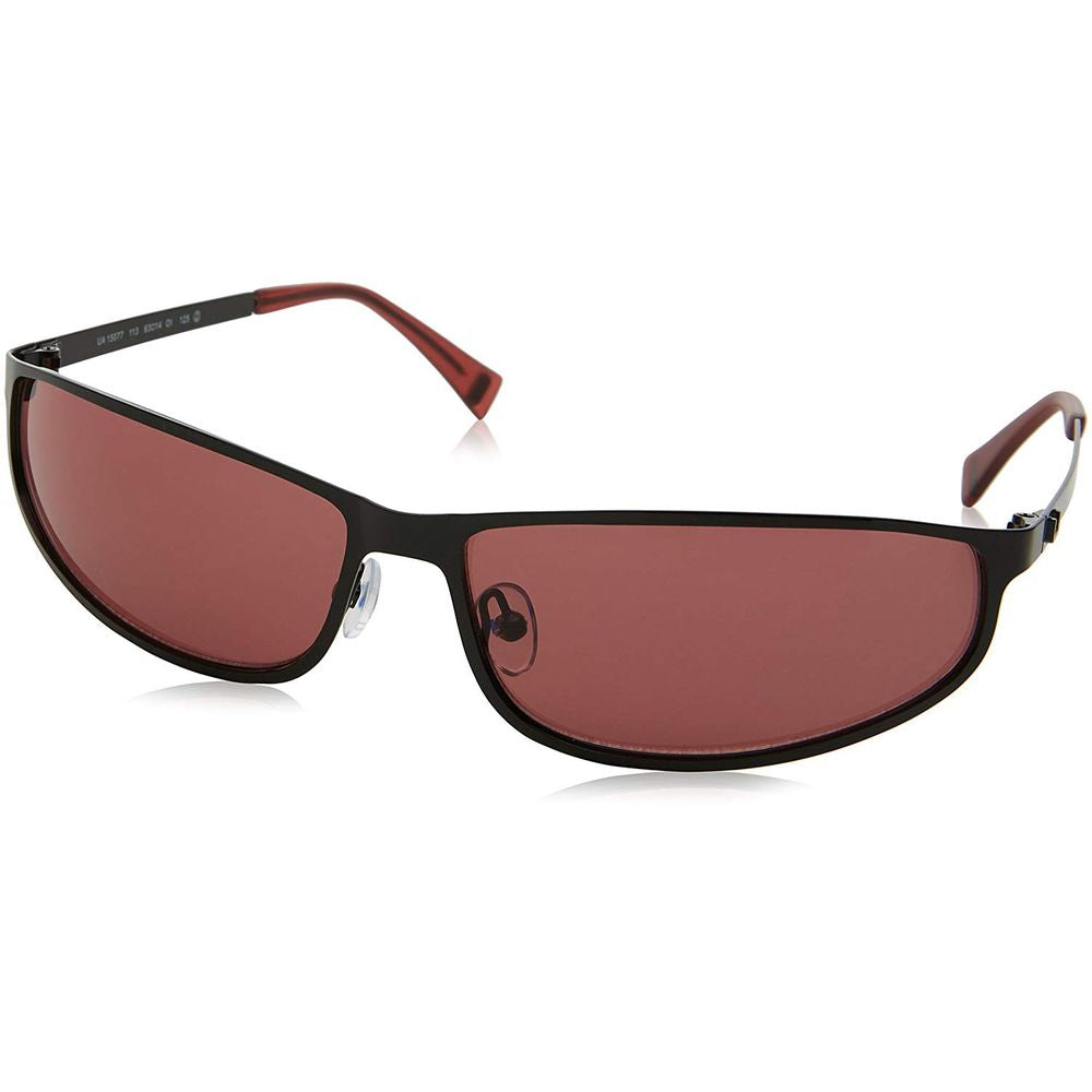 Adolfo Dominguez Schwarze Metall-Sonnenbrille
