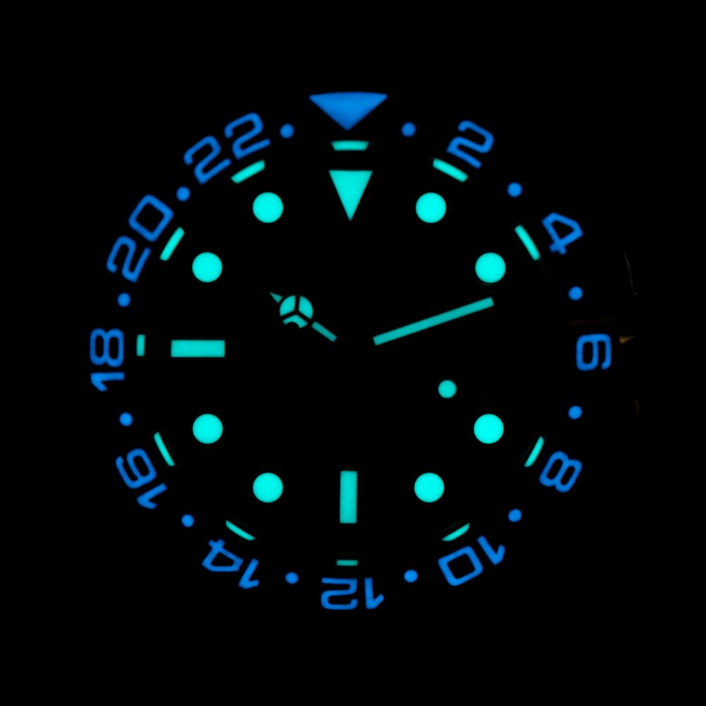 Bobroff Schwarze Gummiuhr
