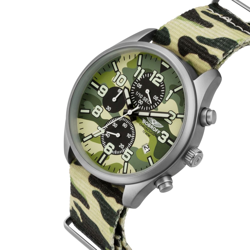 Bobroff Armee Nylon Uhr