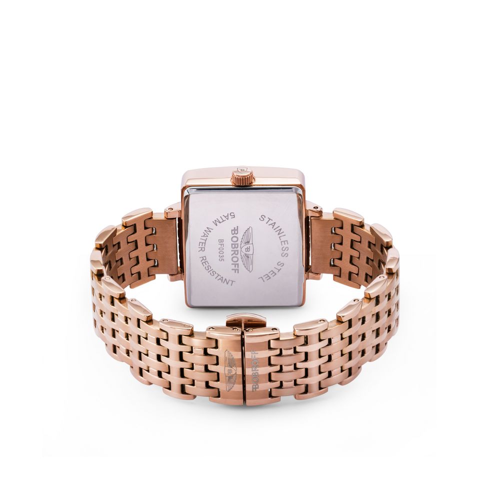 Bobroff Bronze-Edelstahl-Uhr