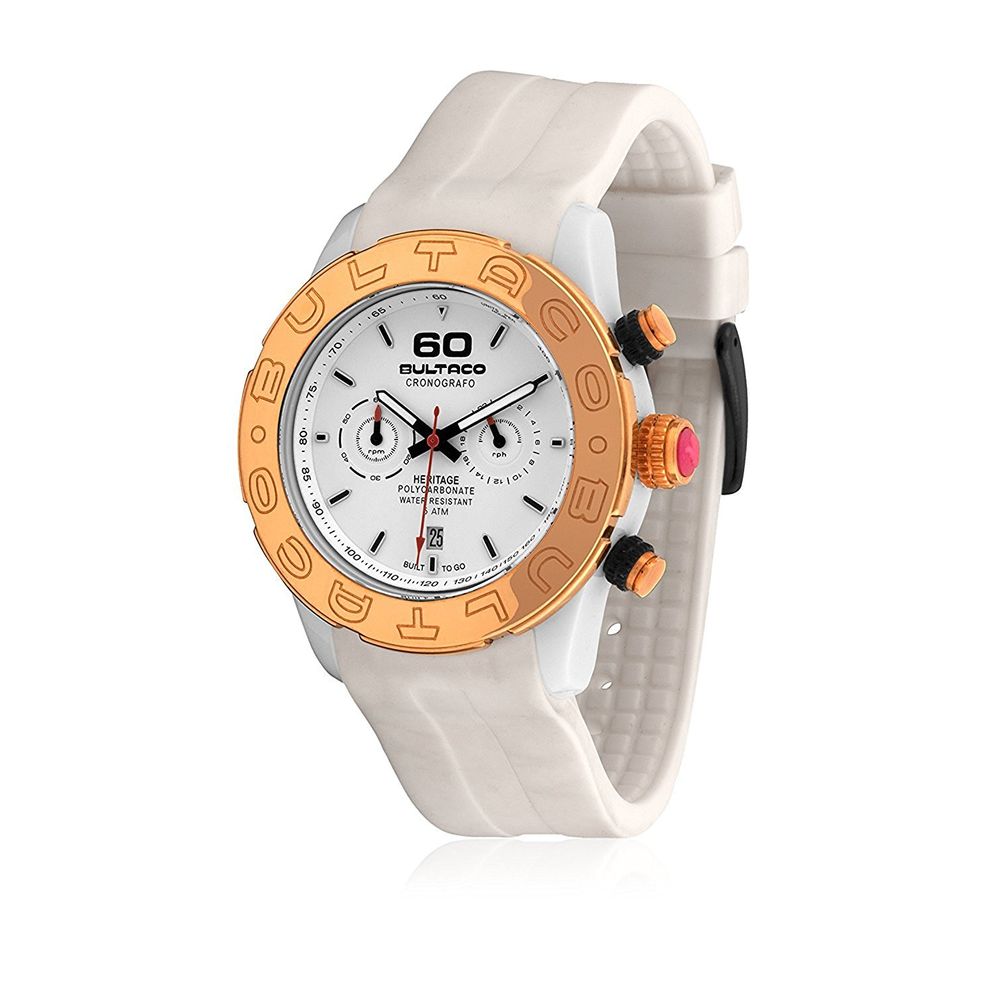 Bultaco Weiße Gummiuhr