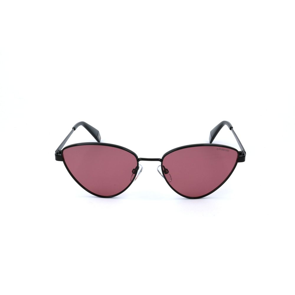 Polaroid Schwarze Metall-Sonnenbrille