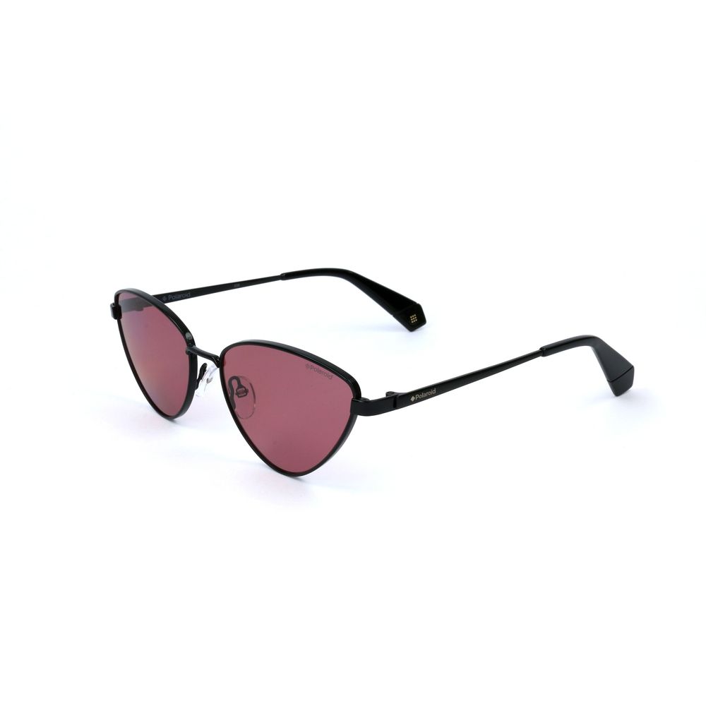 Polaroid Schwarze Metall-Sonnenbrille