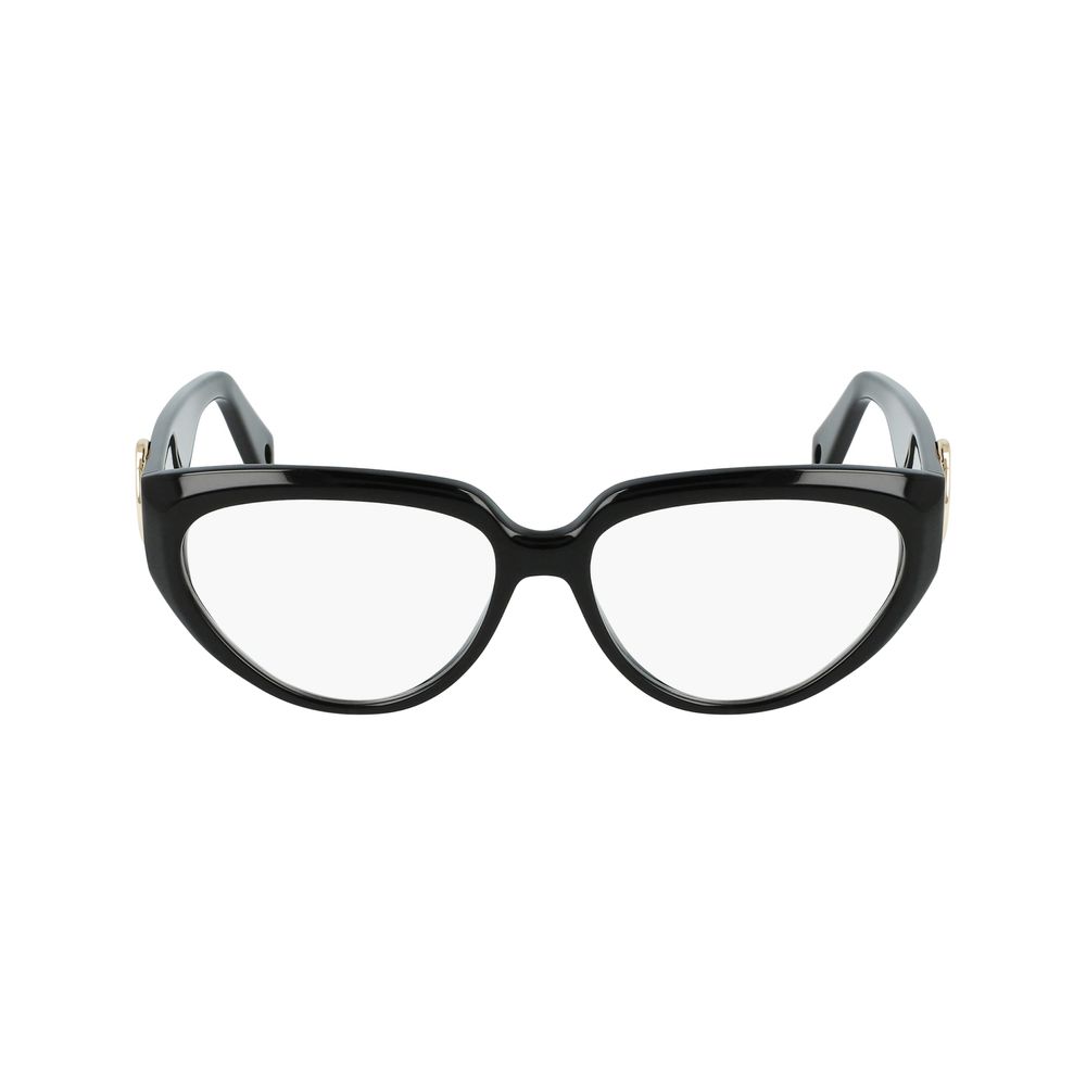 Lanvin Schwarzer Acetat-Rahmen