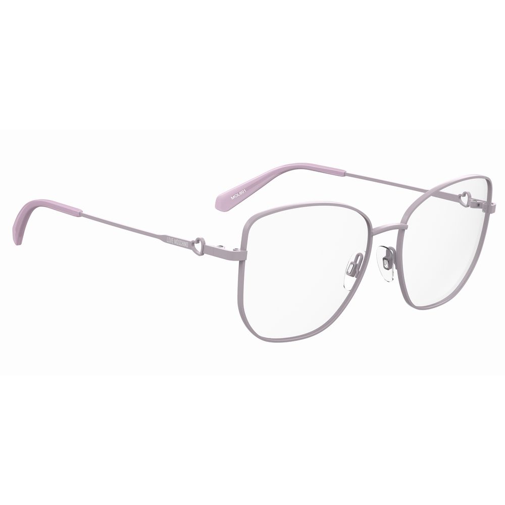 Love Moschino Lila Metallbrille (Gestelle)