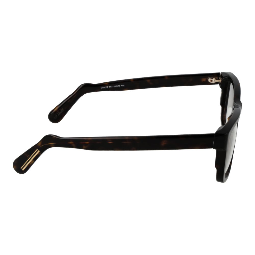 GCDS Braune optische Unisex-Rahmen