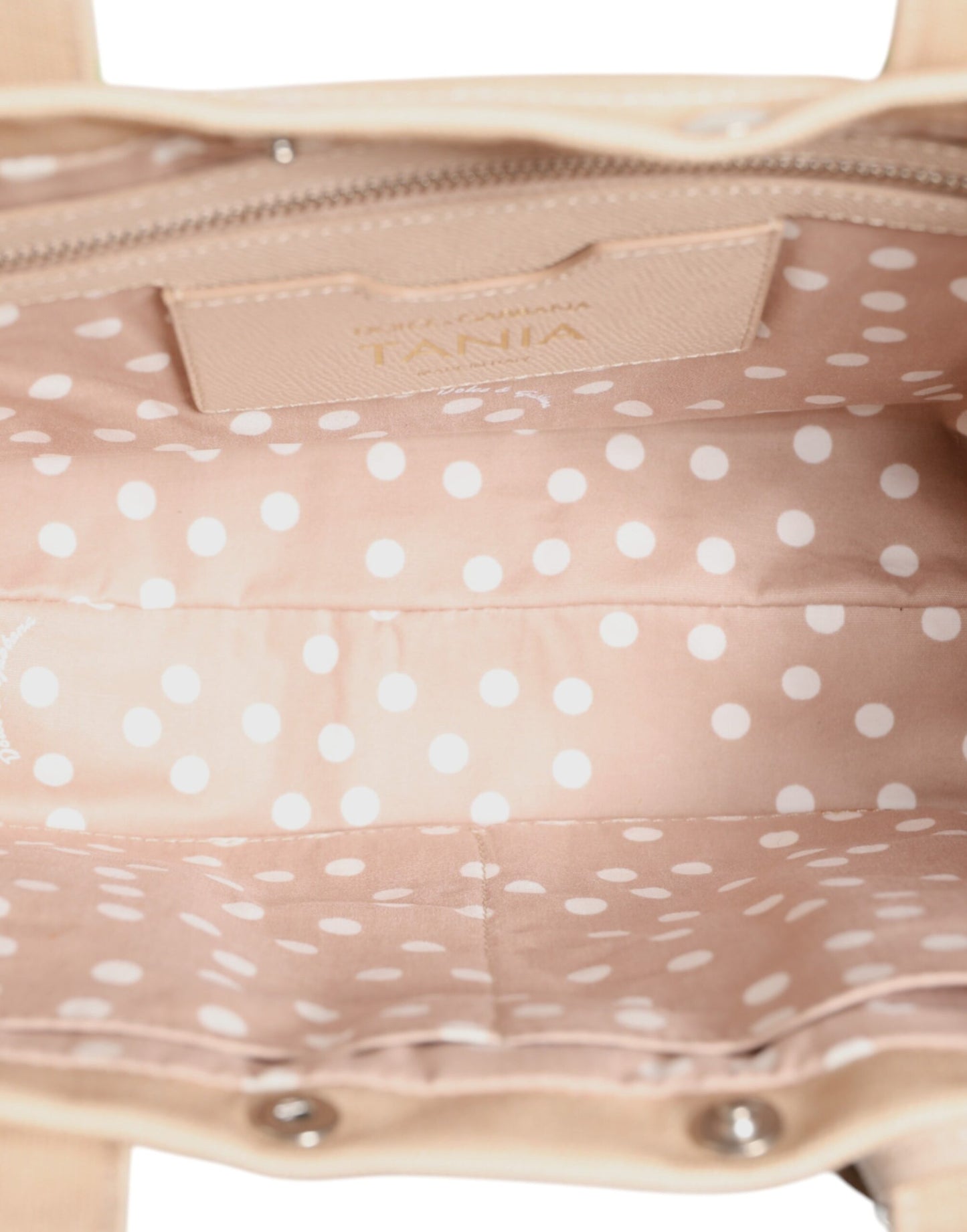 Dolce & Gabbana Multicolor Floral Canvas TANIA Top Handle Tote Borse Tasche