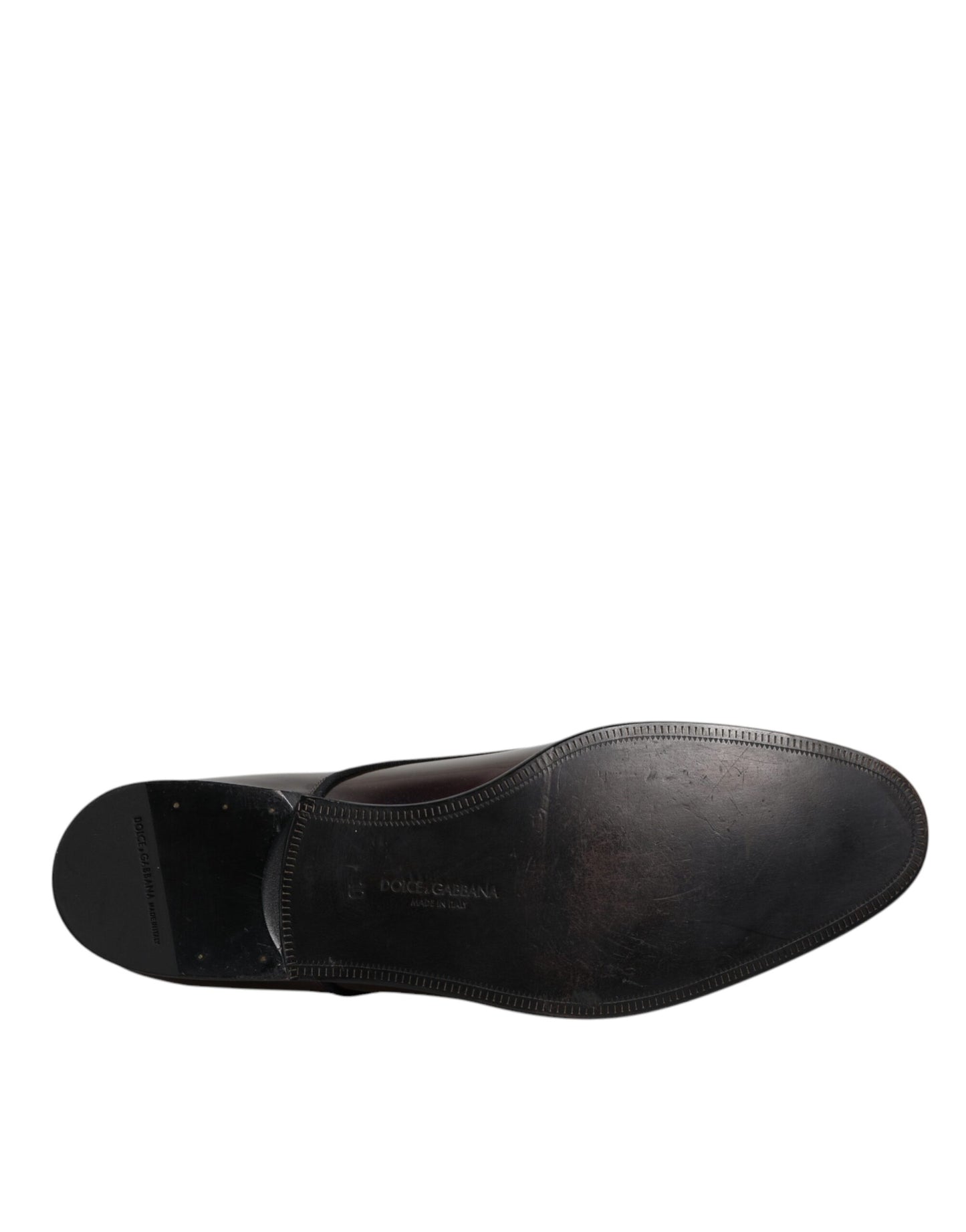 Dolce & Gabbana Multicolor Pfau Lackleder Derby Männer Kleid Schuhe