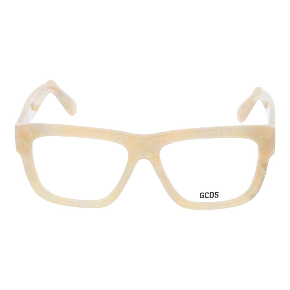 GCDS Weiße optische Unisex-Fassungen